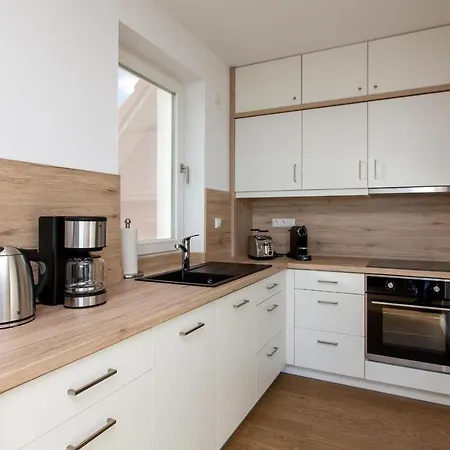 4 Maisonette 3 Balkone Haus 6 A6 Nr 43 * 플라우암시