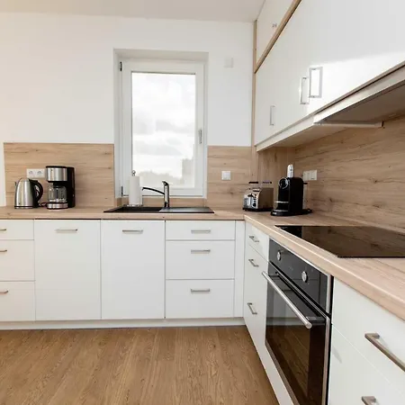 4 Maisonette 3 Balkone Haus 6 A6 Nr 43 * Plau am See